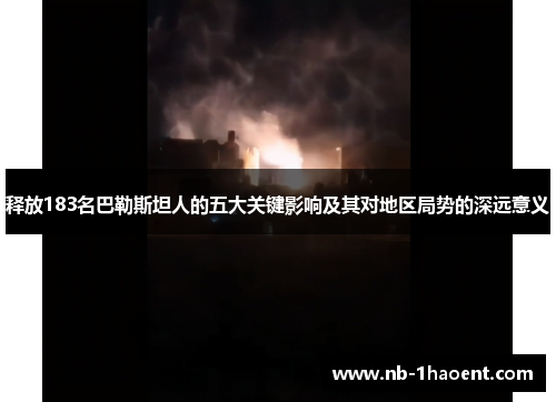 释放183名巴勒斯坦人的五大关键影响及其对地区局势的深远意义